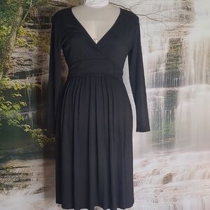 New with tags! Missky Womens Small Black Long Sleeve Midi Dress with Pockets